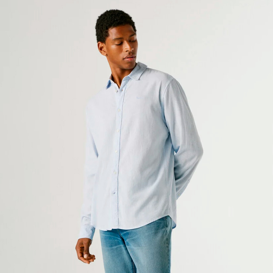 chemise-teinte-en-piece-coupe-classique