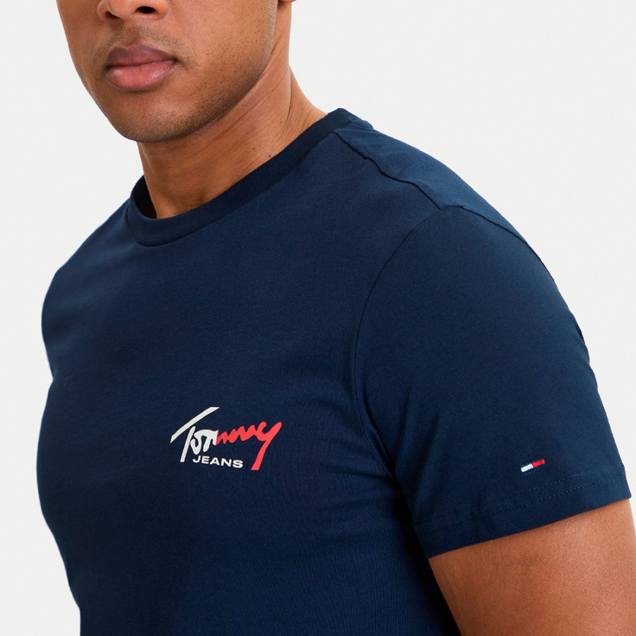 t-shirt-en-maille-fine-avec-logo