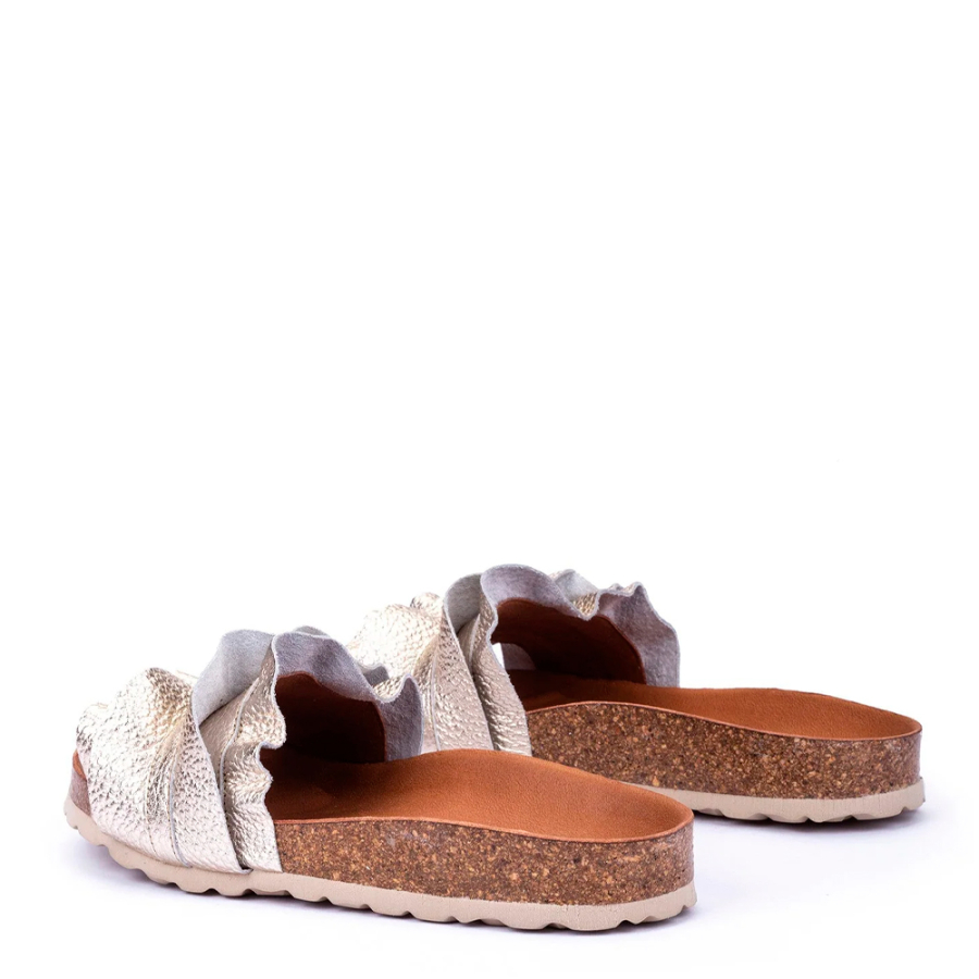 rocio-nucleus-metall-ruschensandalen rocio-nucleus-metall-ruschensandalen