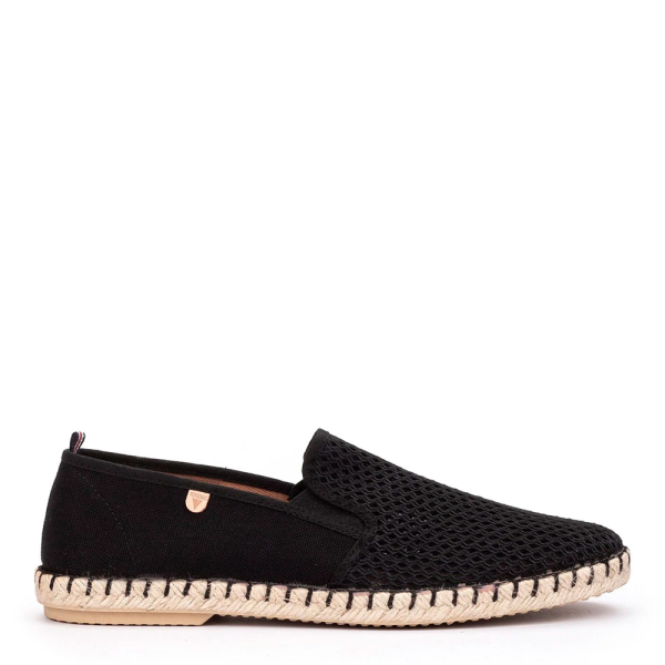Verbenas Espadrilles Tom Regrilla-Paris - 42 Noir- Ref 34 €