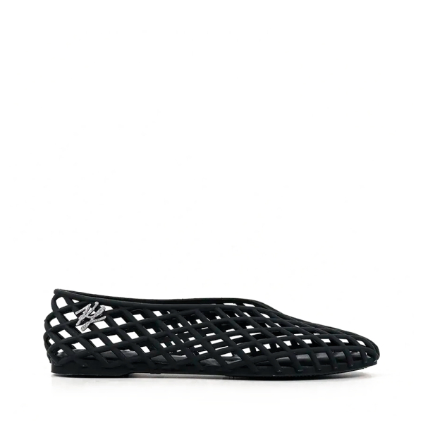 Karl Lagerfeld Ballerines en gele - 39 Noir- Ref 90 €
