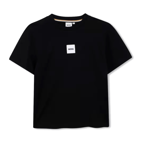 Boss T-shirts et tops Noir - T-shirt ample avec tiquette logo KIDS - 14 - Ref 32 €