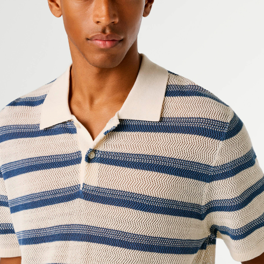 polo-a-righe-in-maglia
