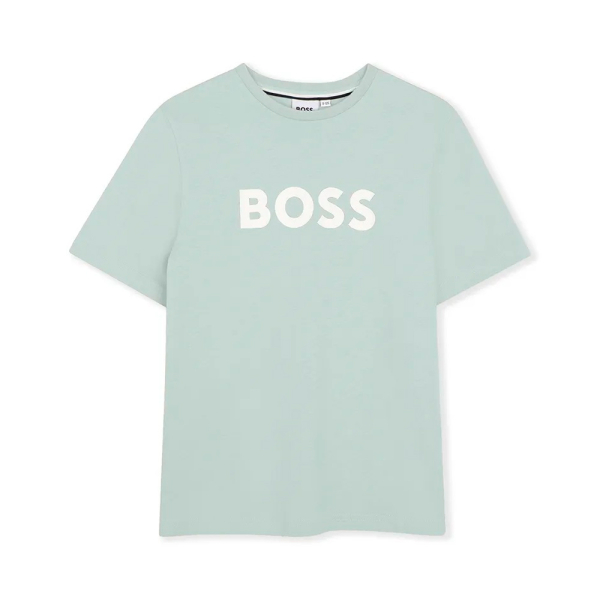 Boss T-shirts et tops Vert - T-shirt enfant J5271173K - 16 - Ref 36 €