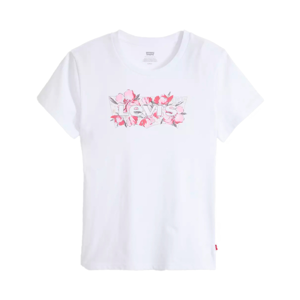 Levis T-shirts hauts et polos Blanc - Le T-shirt parfait - S - Ref 26 €