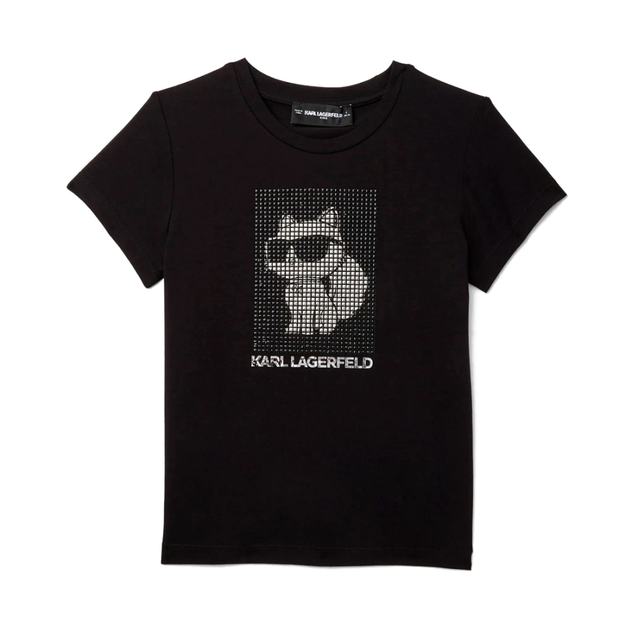 ikon-choupette-kids-rhinestone-t-shirt ikon-choupette-kids-rhinestone-t-shirt