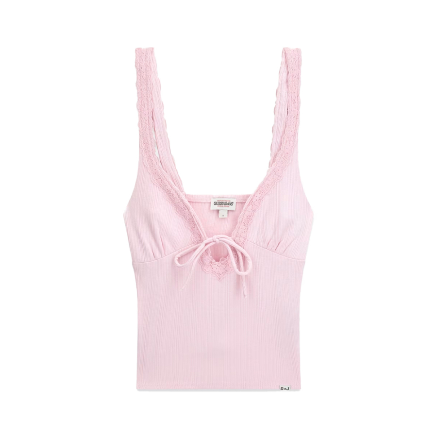 ribbed-knit-lace-top