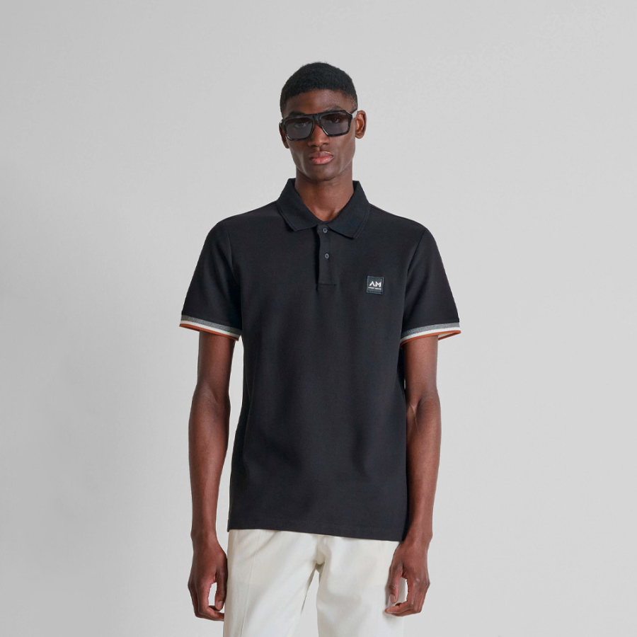 polo-in-pique-a-vestibilita-regolare-con-piccolo-logo