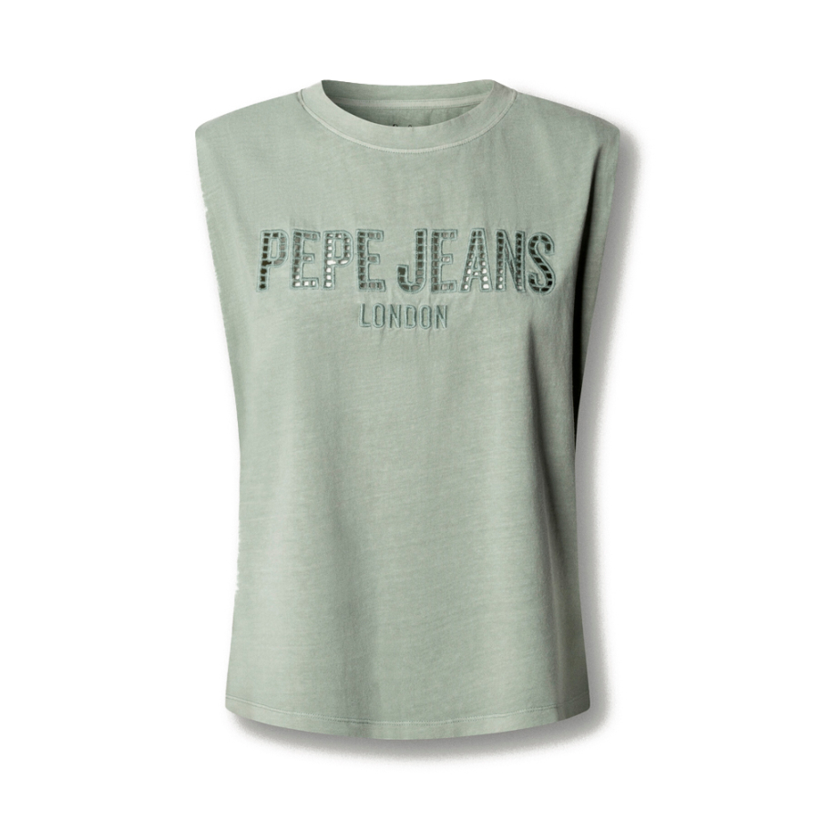 chemise-sans-manches-avec-logo-ajoure