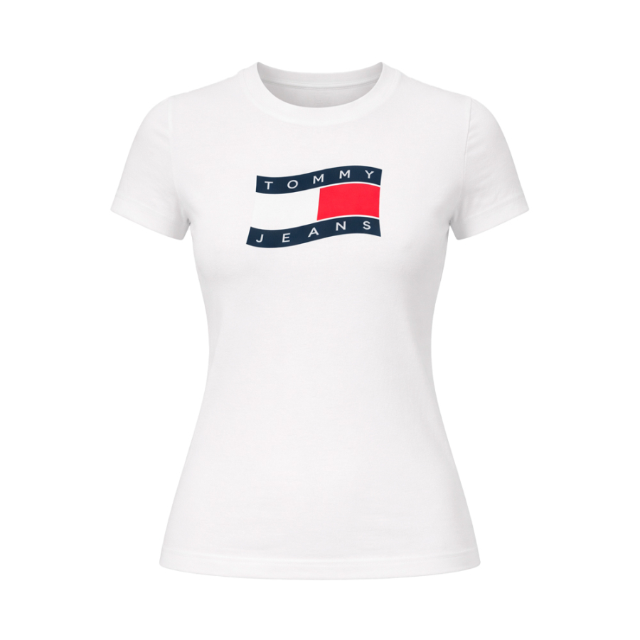 schmal-geschnittenes-strick-t-shirt-mit-wellenformigem-logo