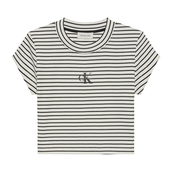 Calvin Klein T-shirts hauts et polos Noir - T-shirt ctel ray coupe ajuste - XS - Ref 35 €