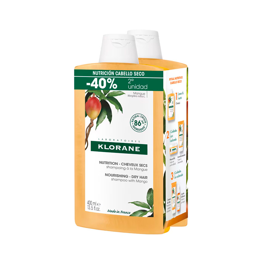 Duplo Champú Nutritivo con Mango