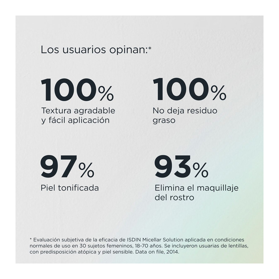 Agua Micelar Solution 4 en 1 Limpieza Facial