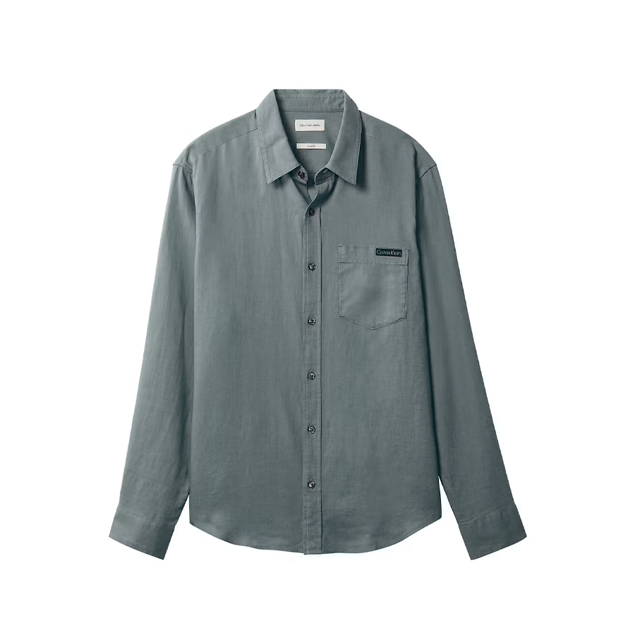 camicia-classica-casual-in-lino-tinta-unita