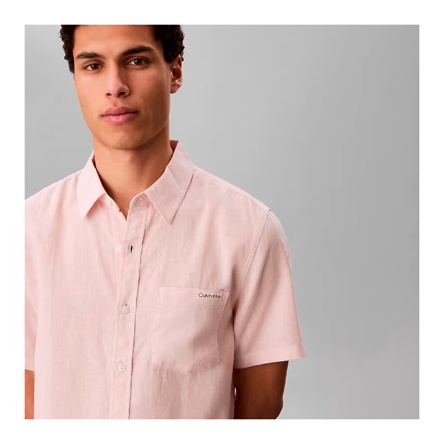 camicia-classica-casual-in-lino-tinta-unita