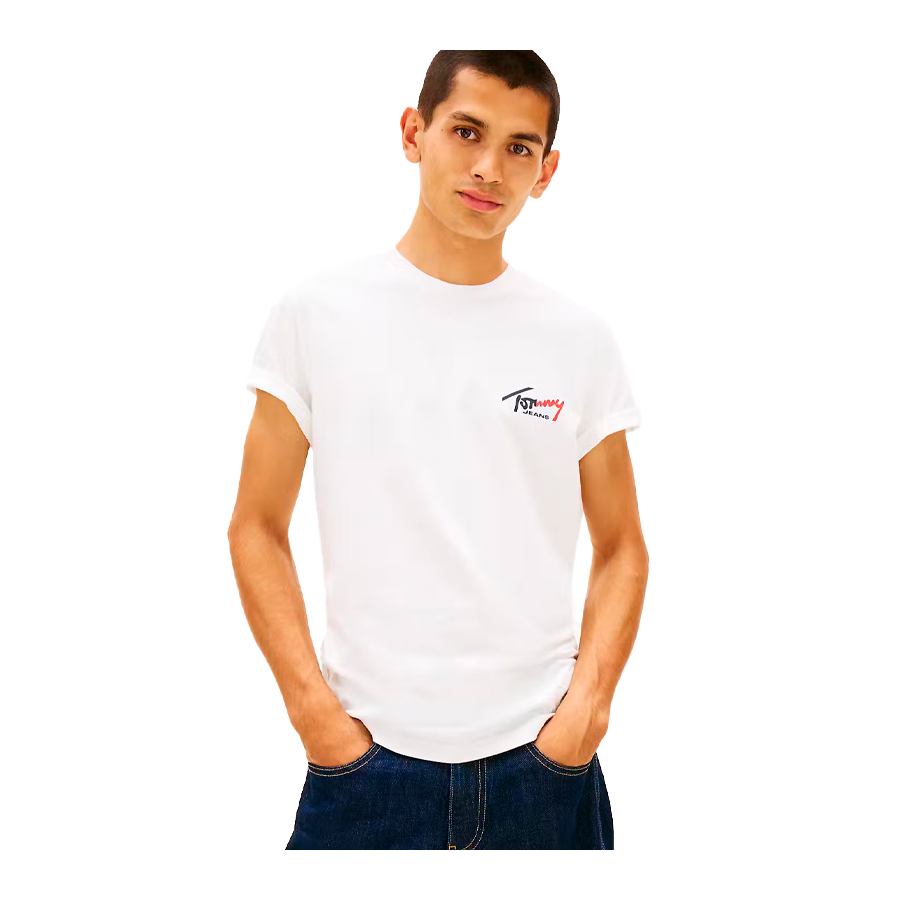 camiseta-slim-de-punto-con-logo camiseta-slim-de-punto-con-logo
