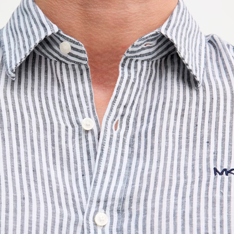 camicia-a-righe-di-lino