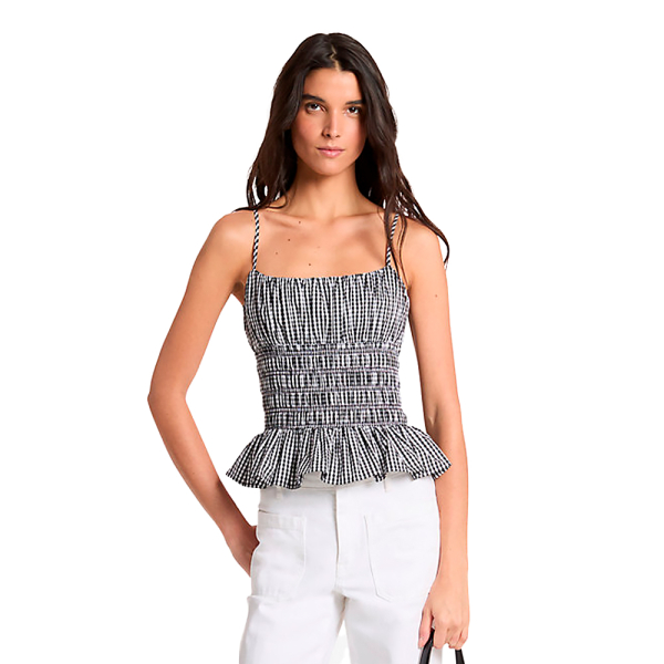Michael Kors T-shirts hauts et polos Bleu marine - T-SHIRT CARREAUX VIGHISTE - M - Ref 62 €