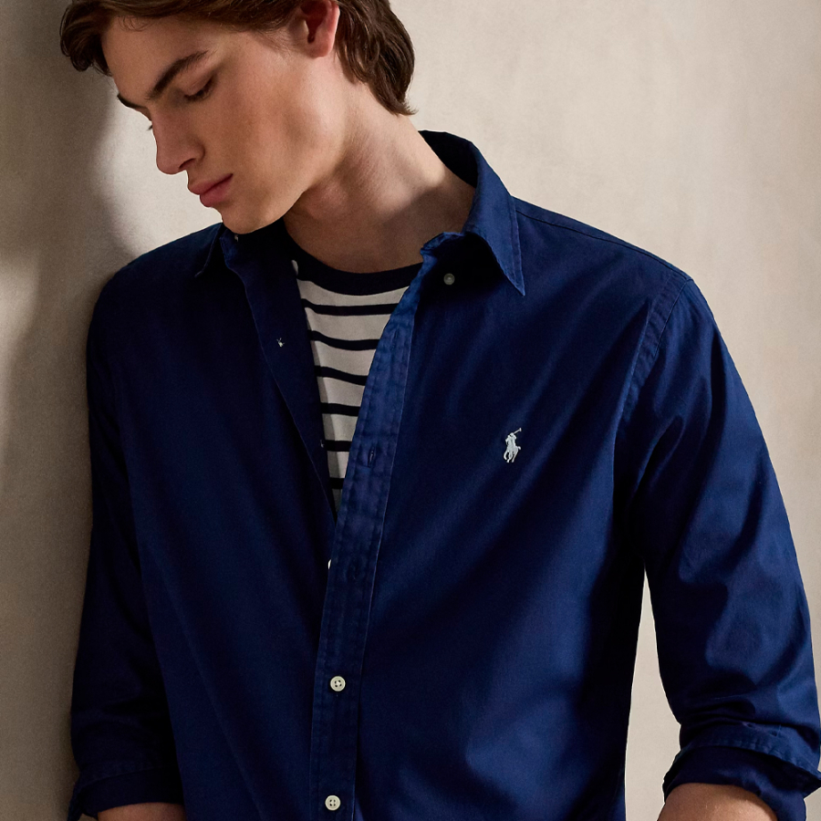 camisa-custom-fit-de-sarga-ligera