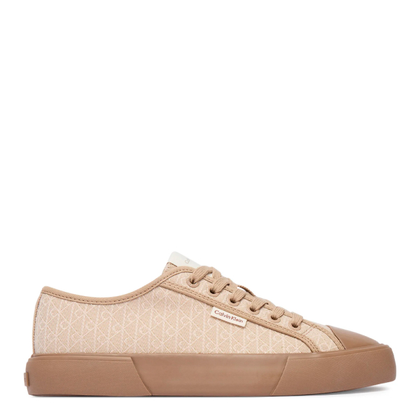Calvin Klein Baskets Luna avec logo emblme - 37 Beige- Ref 63 €