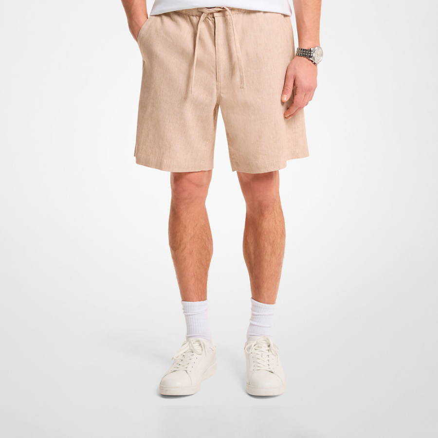 short-en-lin-melange