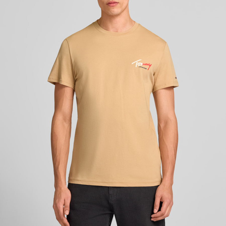 t-shirt-en-maille-fine-avec-logo t-shirt-en-maille-fine-avec-logo