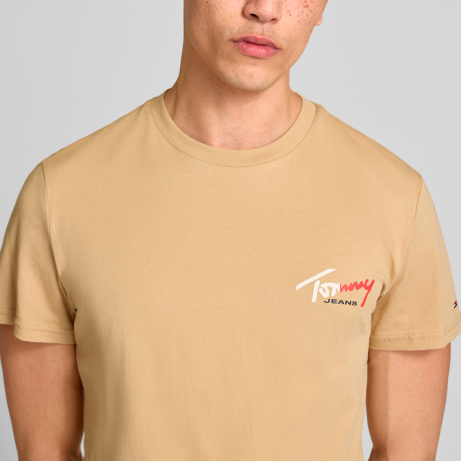 camiseta-slim-de-punto-con-logo