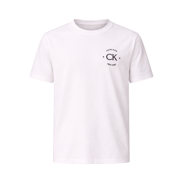 Calvin Klein T-shirts Blanc - T-shirt avec logo brod - M - Ref 35 €