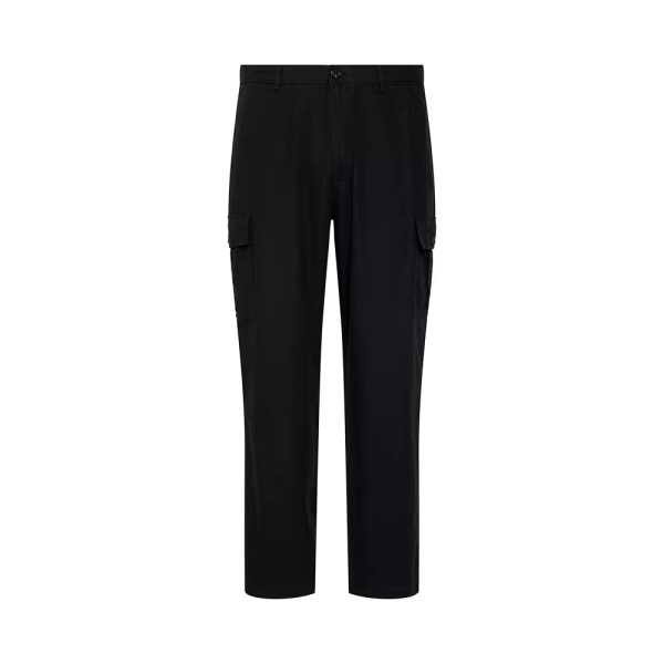 Calvin Klein Pantalons Noir - Pantalon cargo droit et ample en mlange de lin - 30 - Ref 84 €