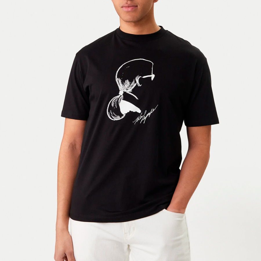 camiseta-con-estampado-karl