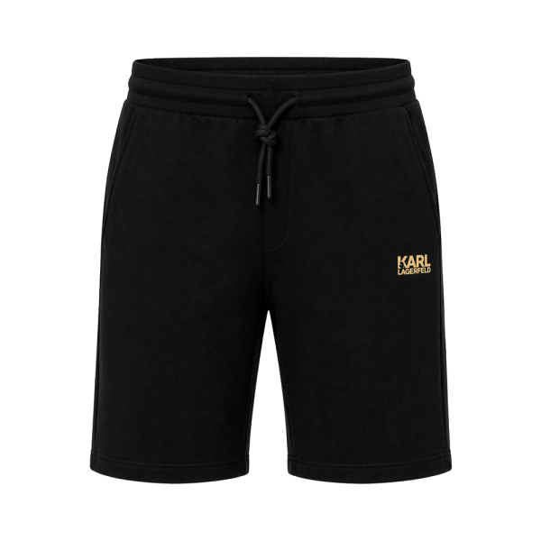 Karl Lagerfeld Jeans Pantalons Noir - Short ajustable avec logo - L - Ref 67 €