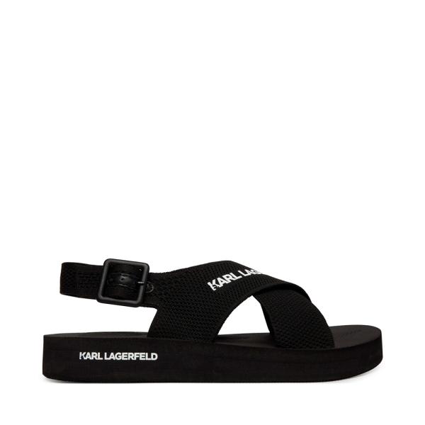 Karl Lagerfeld sandales bout ouvert - 46 Noir- Ref 126 €