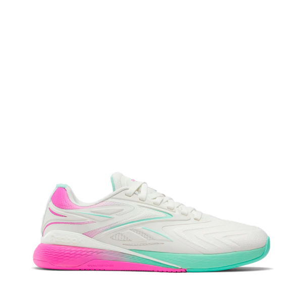 Reebok Chaussures Nano X5 Edge - 405 Blanc Rose Bleu- Ref 108 €