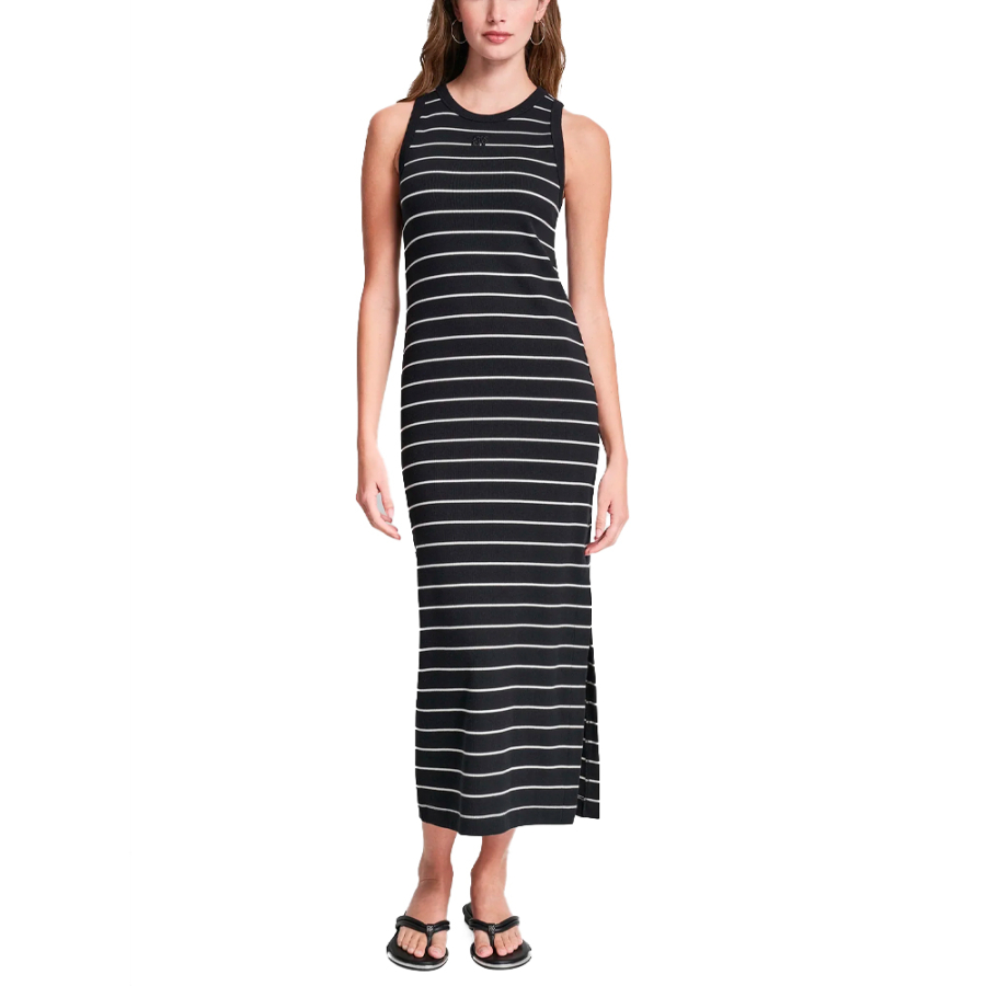 robe-maxi-a-debardeur-cotelee