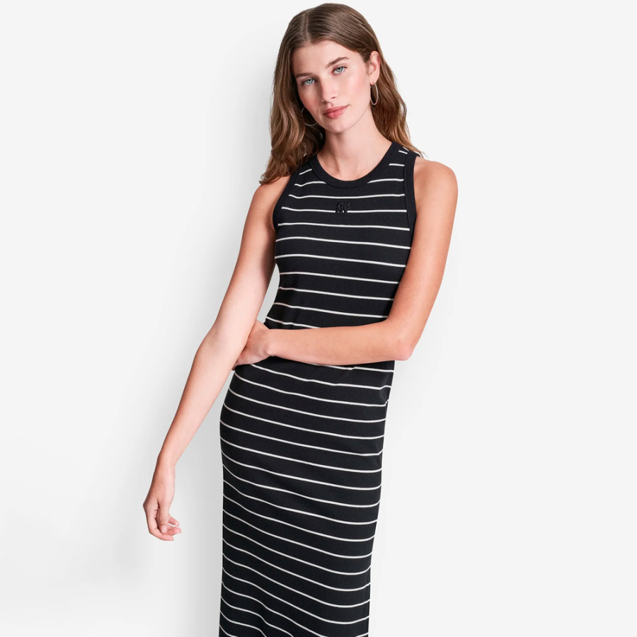 robe-maxi-a-debardeur-cotelee