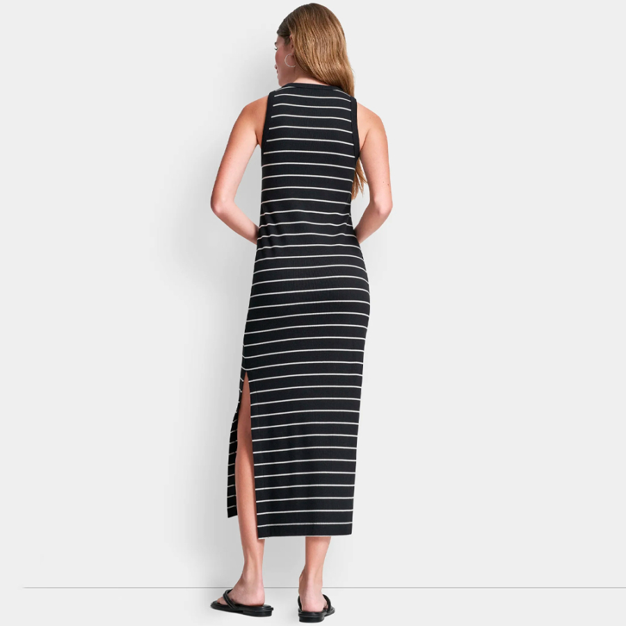 robe-maxi-a-debardeur-cotelee