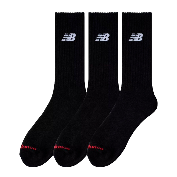 New Balance Chaussettes Noir - LOT DE 3 CHAUSSETTES MONO-MURALES POUR TOUS LES JOURS - S - Ref 18 €