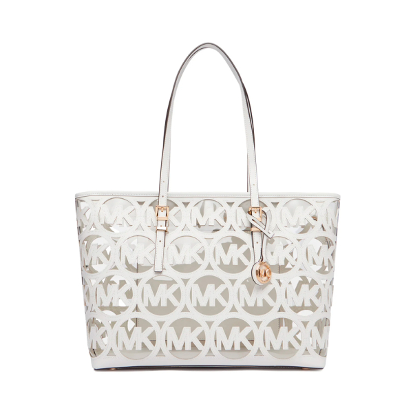 Michael Kors Grand sac fourre-tout Quinn avec logo dcoup au laser - U Blanc- Ref 221 €
