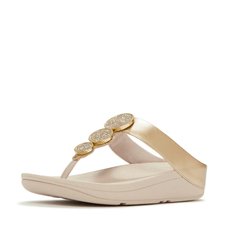 halo-zehenstegsandalen-mit-perlenkreis-und-metallic-optik
