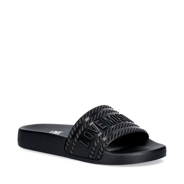 Love Moschino JA28342G0OI22000 Tongs - 37 Noir- Ref 98 €