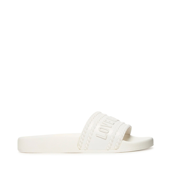 Love Moschino JA28342G0OI22100 Tongs - 38 Blanc- Ref 98 €