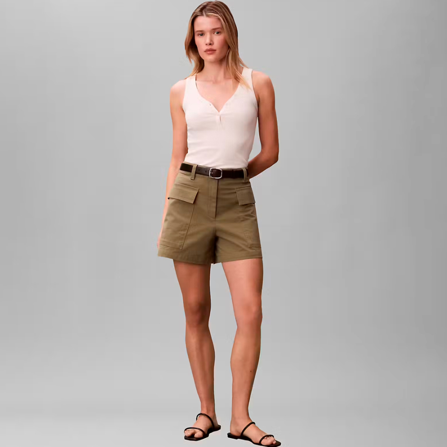 short-de-travail-en-serge-de-coton short-de-travail-en-serge-de-coton