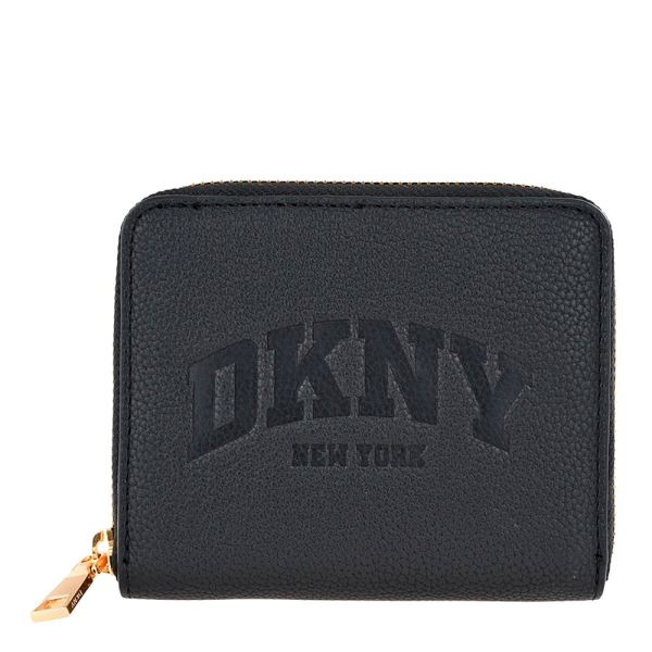 Dkny PORTEFEUILLE HADLEE SM À FERMETURE ÉCLAIR R541AO38 - U Noir- Ref.