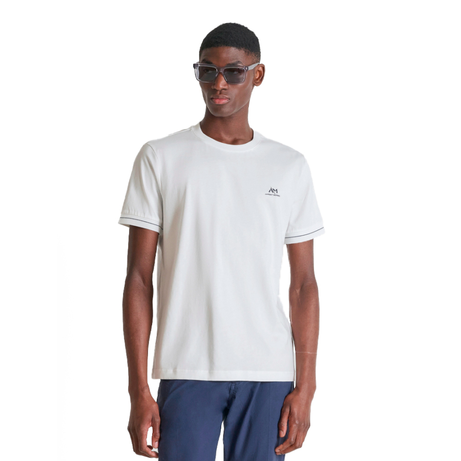 t-shirt-en-maille-de-coton-coupe-classique-avec-logo t-shirt-en-maille-de-coton-coupe-classique-avec-logo
