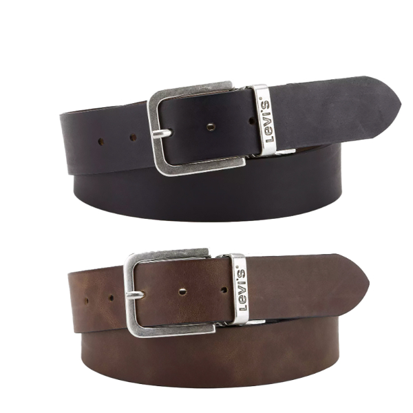 Levis Courroie centrale rversible - 90 Brun- Ref 41 €