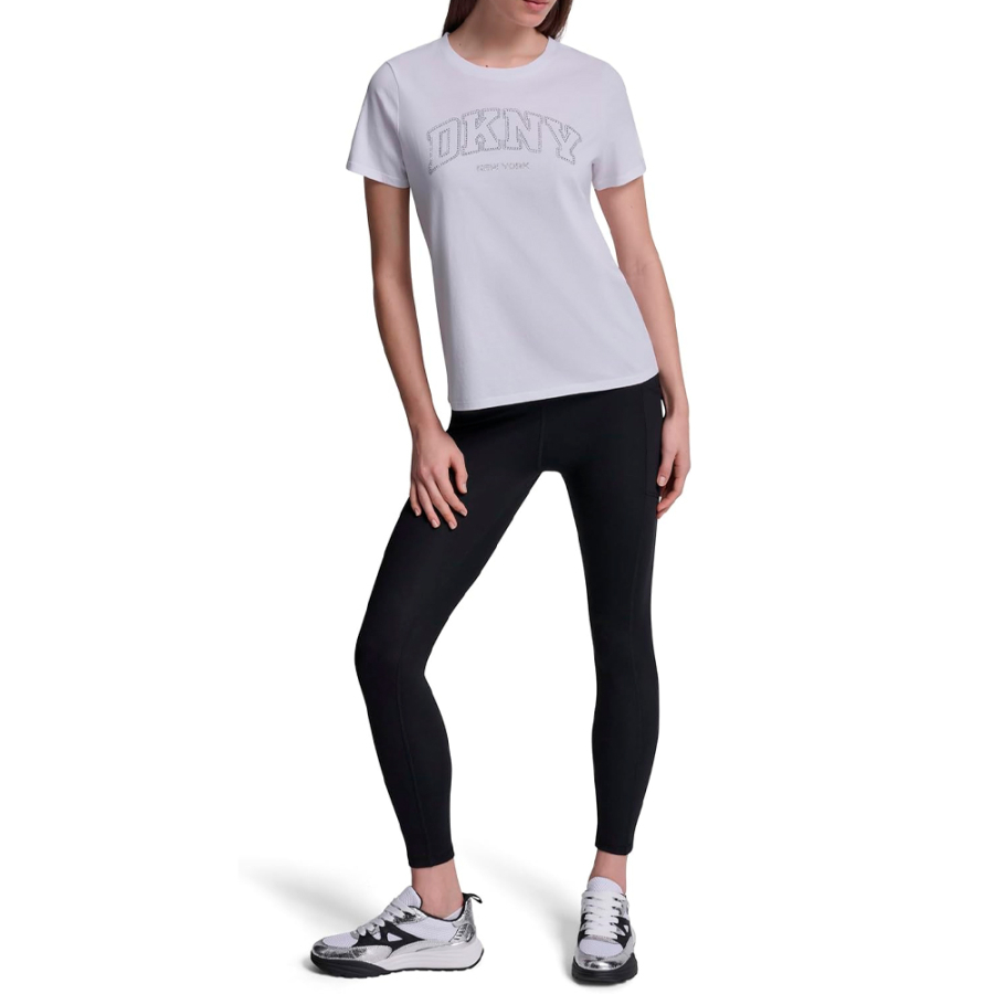 t-shirt-varsity-ny-con-logo-sulla-manica-vestibilita-relax t-shirt-varsity-ny-con-logo-sulla-manica-vestibilita-relax