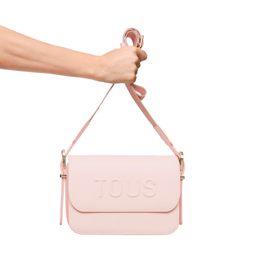 tous-brenda-mittelgrosse-hellrosa-schultertasche tous-brenda-mittelgrosse-hellrosa-schultertasche