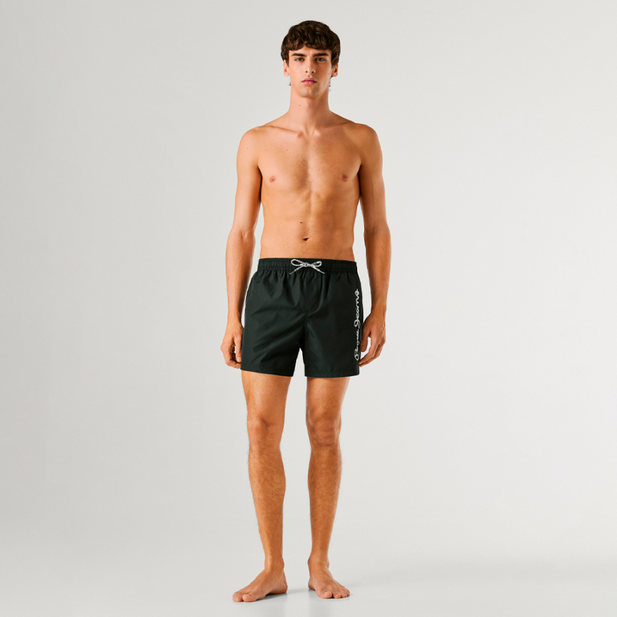 printed-logo-bermuda-swim-trunks printed-logo-bermuda-swim-trunks