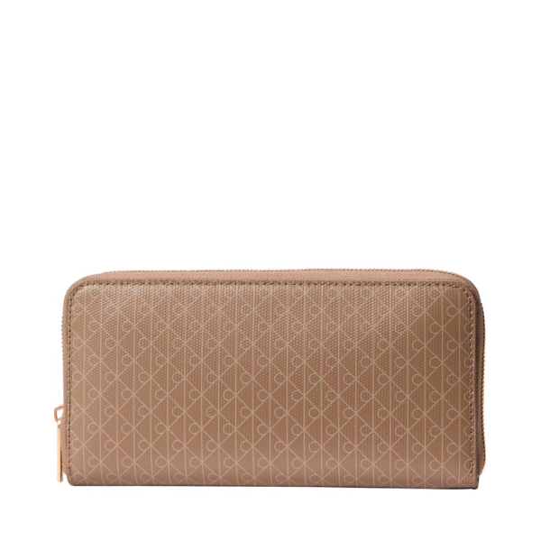 Calvin Klein portefeuille imprim monogramme - U Brun- Ref 56 €
