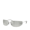 1BC10Y-SILVER/GRAY MIRROR SILVER GRADIENT